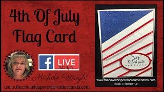 American Flag Card FB Live Replay