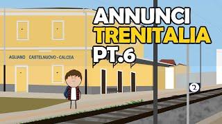 TRENITALIA - Gli Annunci pt. 6 . Quando prendi il TRENO #shorts