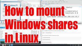 How to mount Windows shares in Linux tutorial - July 2024 - 48f0015d