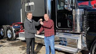 Congrats to Sergey Petrov – Legendary Black 2021 Peterbilt 389 2050 Torque 18 Speed UltraShift