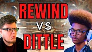 REWIND VS DITTLE! MONEY MATCH! INSANE GAMEPLAY! MORTAL KOMBAT 11!