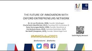 The Future of Innovation with Oxford Entrepreneurs Network