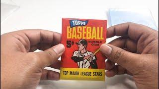 Opening 1965 TOPPS Baseball Wax Pack!