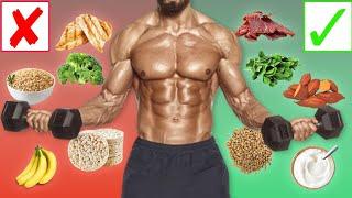 10 Foods Every Man Must Eat (TO BUILD MUSCLE)