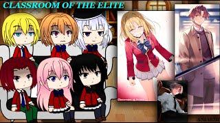 Classroom of the Elite react to Ayanokoji | [ENG/RU]