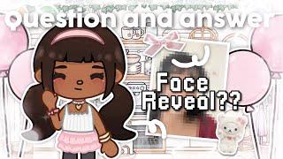 Q&A + FACE REVEAL!?  *WITH VOICE* || Toca boca life world