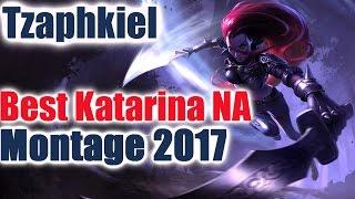 RANK 1 KATARINA NA | Tzaphkiel Katarina Montage 2017