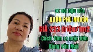 (3) Quận Phú Nhuận Nhà Đường Đặng Văn Ngữ Xe Hơi Đậu Cửa