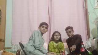 one color eating food 24 hours me zanib and umar