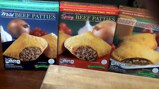 Jamaican Style Beef Patties Review | Caribbean Food Delights vs Golden Krust