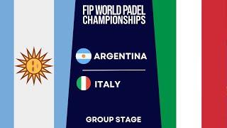 ARGENTINA vs ITALY - Day 1 - Full Highlights (ALL MATCHES) - WORLD PADEL CHAMPIONSHIPS 2024