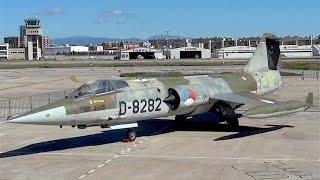 F-104 Starfighter de FPAC, en el Aeropuerto de Sabadell