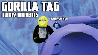 GORILLA TAG FUNNY MOMENTS (with Yum Yum) - Ice Map