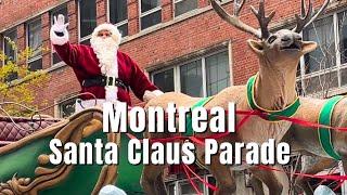 Montreal Santa Claus Parade 2024: Festive Floats, Santa's Sleigh, Holiday Magic @ René-Lévesque Blvd