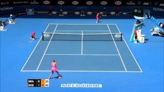 Lucie Hradecka v Julia Goerges highlights (3R) - Australian Open 2015