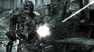 Terminator (4K) T-600 & Kyle Reese - Terminator Salvation