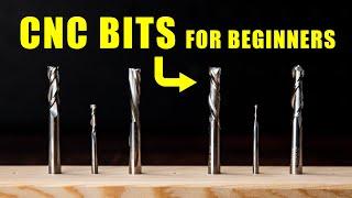 CNC Bits For Beginners / Upcut Vs. DownCut Vs. Compression Vs. Ball Nose End Mills!