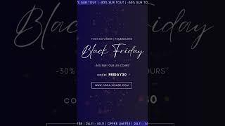 BLACK FRIDAY | CODE: FRIDAY30 | Yoga du Visage #shorts