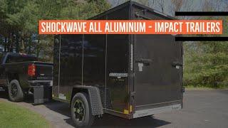 Shockwave All Aluminum - Blackout Edition - Impact Trailers