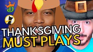 DraftKings Thanksgiving + Underdog (Best Plays From Sims!) | NFL DFS Picks + 2024 Fantasy Football