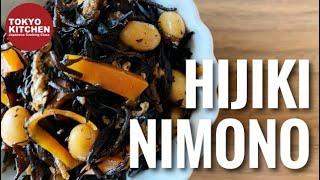 HOW TO MAKE HIJIKI NIMONO | Simmered Hijiki Seaweed