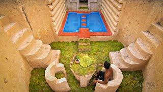 How I built The Biggest Underground Pools & Tunnel House in the World