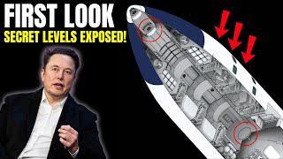 SpaceX's Starship Interior Design NEW UPDATE: Revolutionary 6-Level Space Colony Ship Revealed!