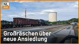 Großräschen | Bürgermeister Zenker über neue Ansiedlung, Grundsteinlegung für Waggonwerk