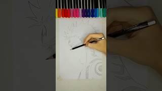 How to draw Ryomen Sukuna side profile  | from Jujutsu Kaisen #art #jujutsukaisen #ryomensukuna