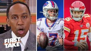 FIRST TAKE | No one can beat Mahomes! - Stephen A. claims Chiefs will EXPOSE Josh Allen & Bills