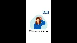 Migraine symptoms | NHS #shorts