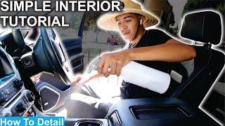 How To Do A Simple Interior Detail (Wipedown) - How To Detail