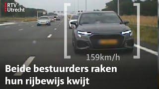 Verkeerspolitie: Audi en Golf lappen verkeersregels aan hun laars | RTV Utrecht