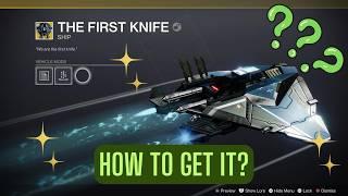 How to get THE FIRST KNIFE exotic ship - ALL 11 Paranormal Activity Locations guide [Destiny 2]