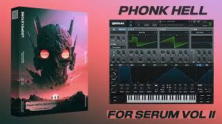 PHONK SERUM PRESETS / PACK - "PHONK HELL VOL. 2" (KORDHELL, Dxrk ダーク, PLAYAMANE, MoonDeity)