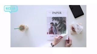 NiCE UA 25："PAPER made in POPEYE" [UNITED ARROWS]