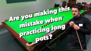 Are you making this mistake when practicing long pots?