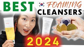 TOP 3 Korean Foaming Cleansers of 2024! My Cleansing Secrets for Glowing Skin 