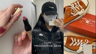 VLOG. Shopping haul: Nike, Converse, Bobbi Brown lipstick, toaster, laundry dryer and more