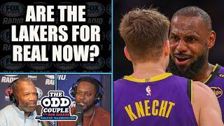 Are You Buying the Lakers 6-Game Win Streak? | THE ODD COUPLE