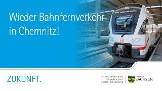 Wieder Bahnfernverkehr in Chemnitz – Im neun Intercity direkt nach Berlin und an die Ostsee