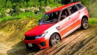 Cars vs Ditch – BeamNG Drive | BeamNG Bros