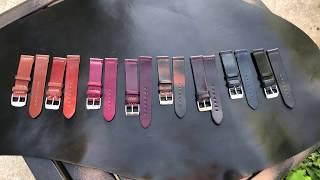 Ashland Shell Cordovan Leather Watch Straps