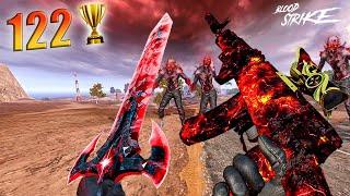 BLOOD STRIKE - 122 KILLS ZOMBIE MODE  INSANE GAMEPLAY ULTRA FRAPHICS 4K