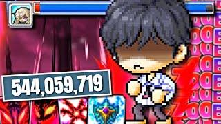 He is The RANK 1 Demon Avenger in Maplstory!