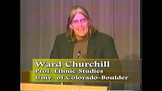 CU Professor Ward Churchill Speaks At University of Wisconsin - Whitewater, March 2005