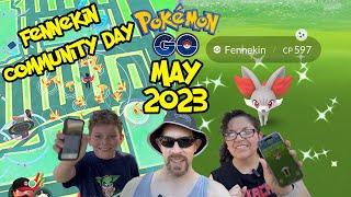 Epic Shiny Fennekin Hunt feat. Shiny Wife - Community Day Special!