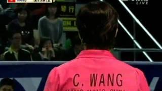 yonex sunrise hong kong open 2008 Chen WANG vs Xingfang XIE 4 Yonex Sunrise Hong Kong Open 2008 Final1