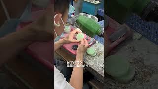 翠青珠串来了#和田玉 #玉石魅力 #珠宝首饰 #珠串  #翠青