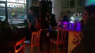 Sketchy Beats Cafe with Liam and 'The bongologist' Muse - Time Is Running Out Cover